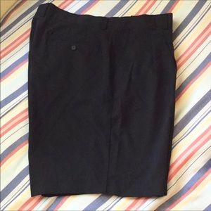 Men’s black shorts